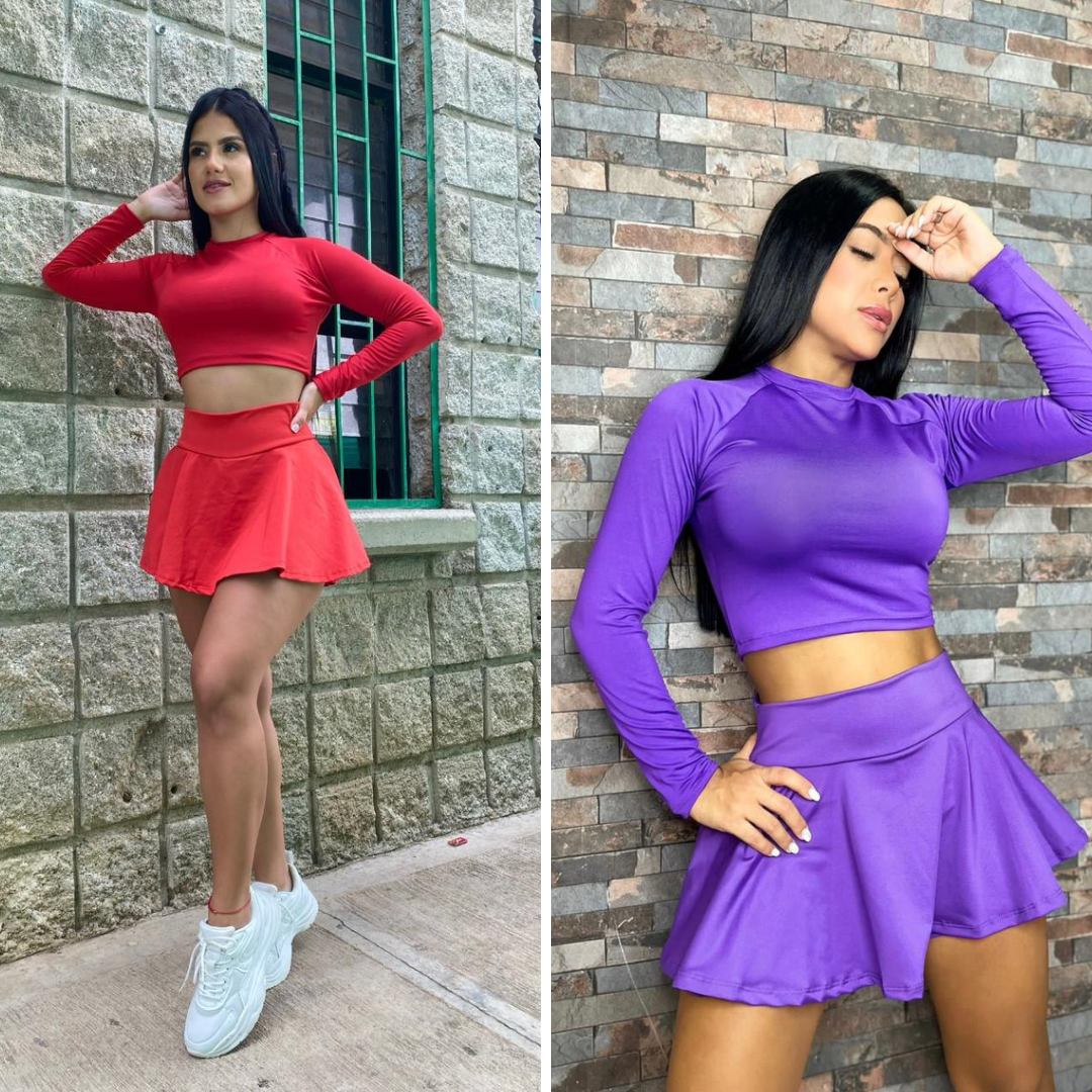 Conjunto Falda y Camibuso