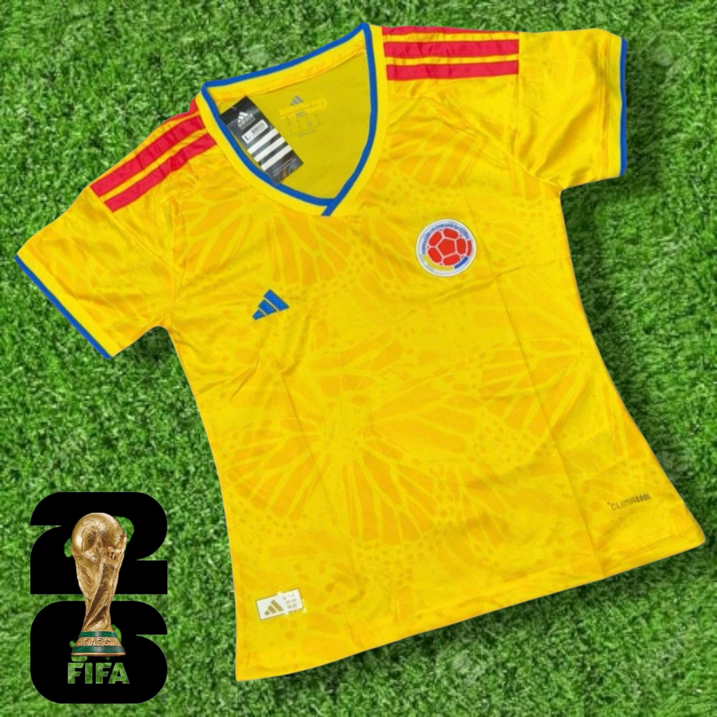 Camiseta Fan Colombia Realismo Mágico Amarillo Adidas Original