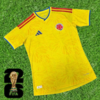Camiseta Fan Colombia Realismo Mágico Amarillo Adidas Original
