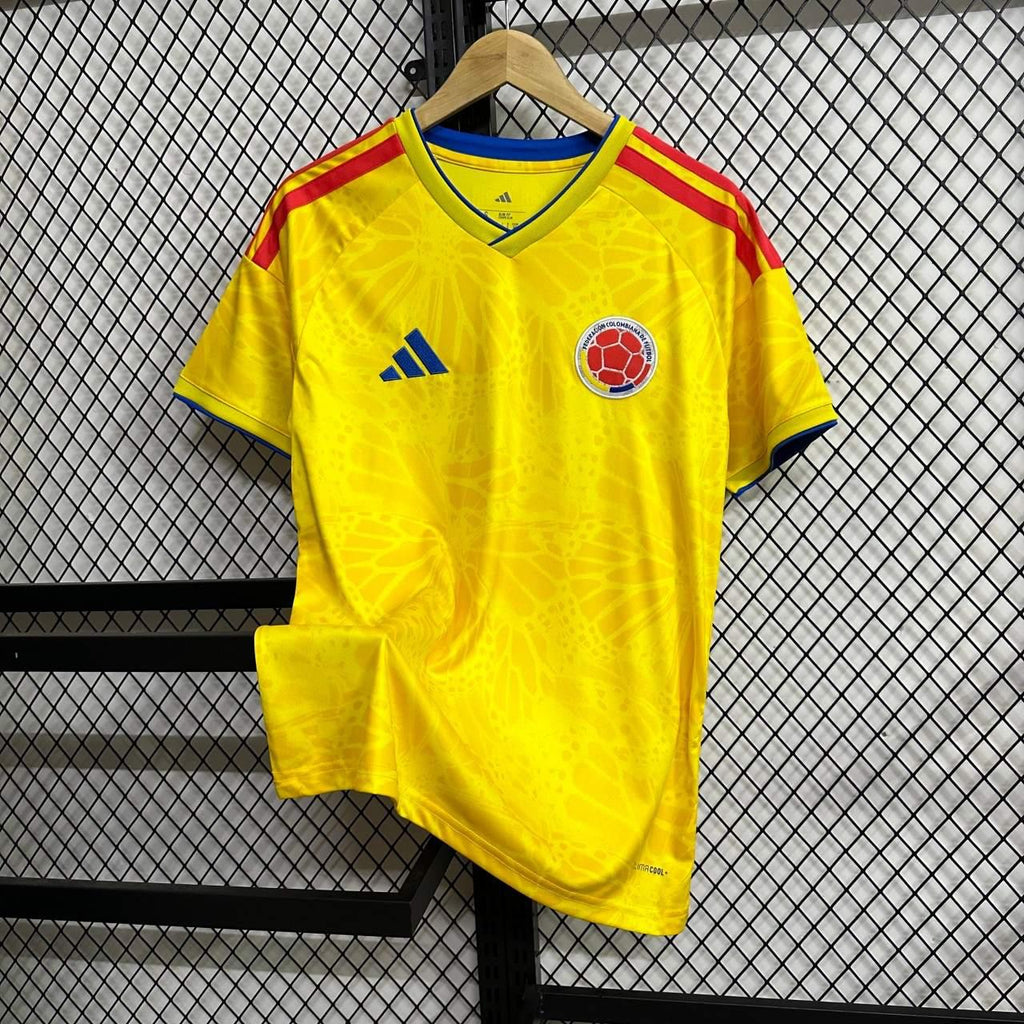 Camiseta Fan Colombia Realismo Mágico Amarillo Adidas Original