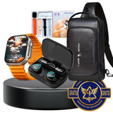Bolso Antirobo + Audifono M10 + Reloj T20 4