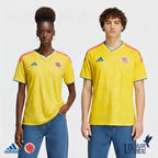 Camiseta Fan Colombia Realismo Mágico Amarillo Adidas Original