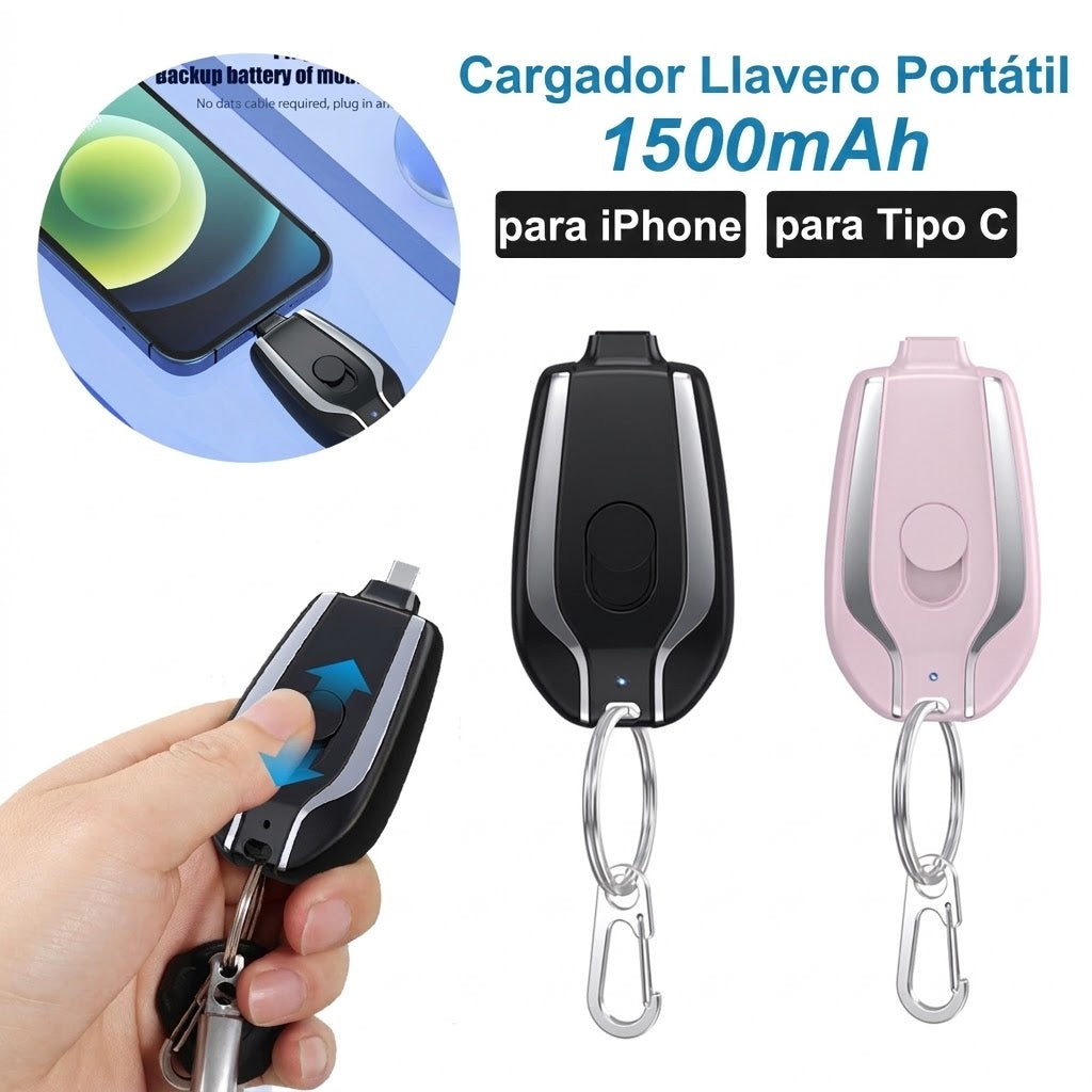 Llavero Power Bank: Carga Rápida en Tu Bolsillo