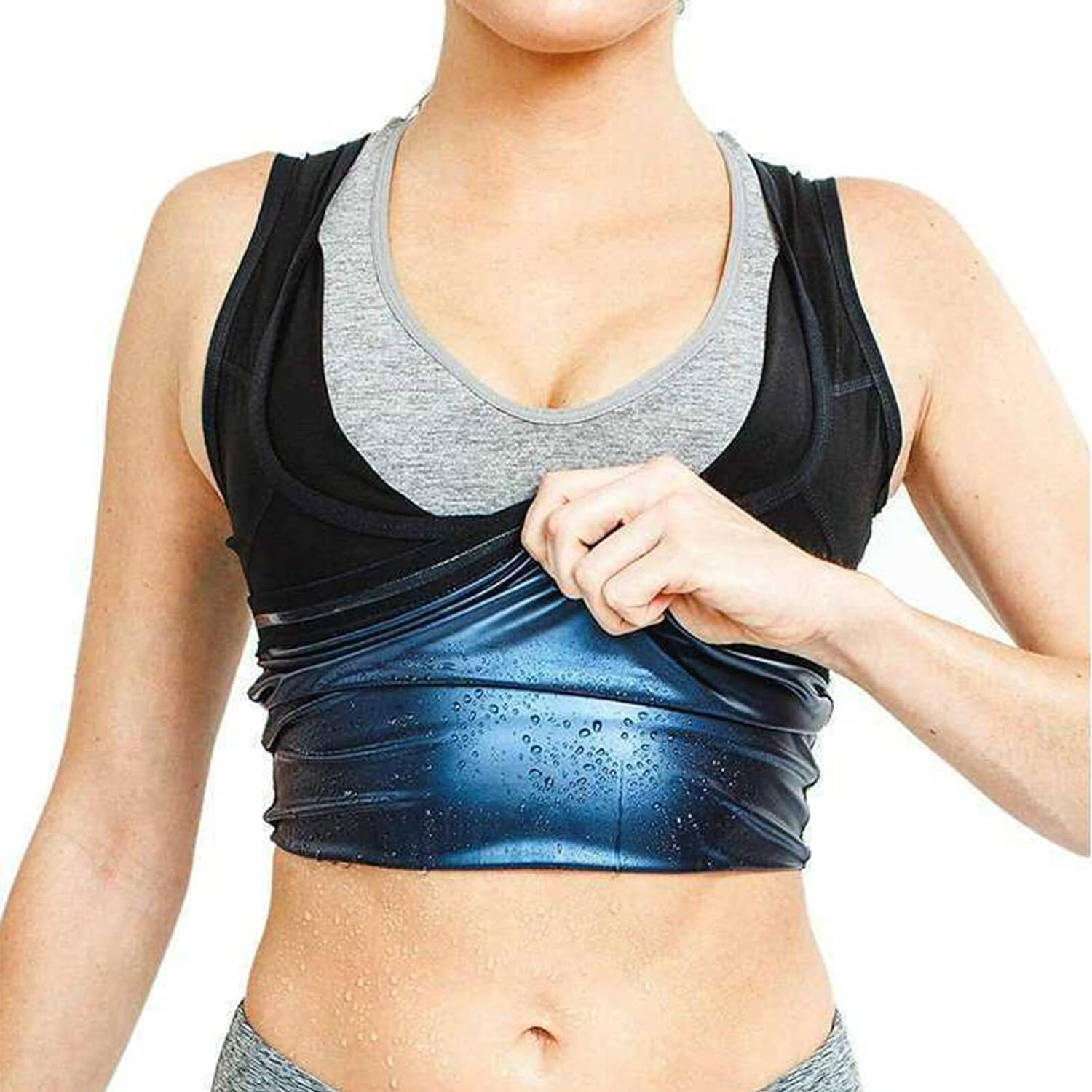 Camiseta Térmica Reductora Mujer Efecto